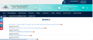 Munger university part 3 result